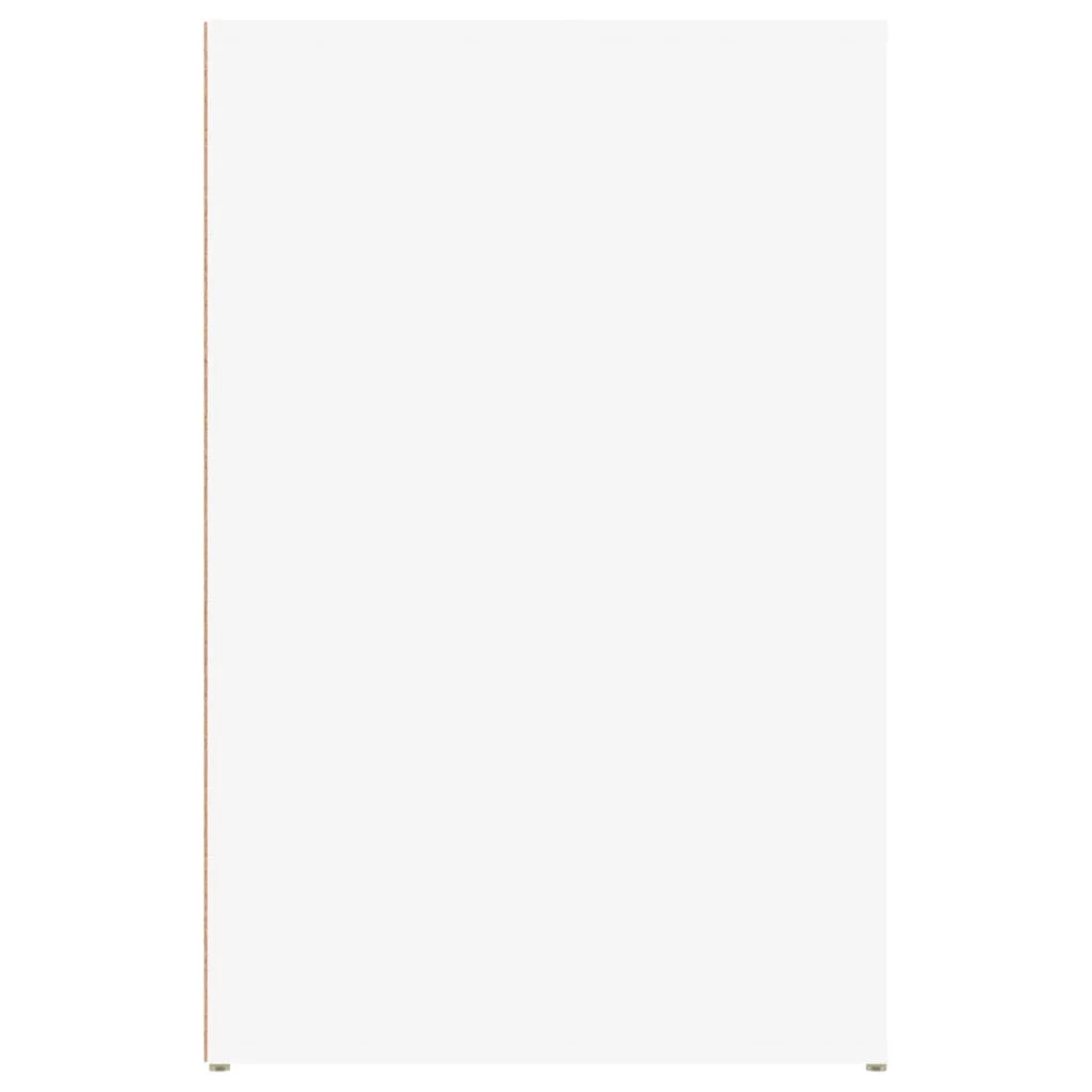 Scrivania Bianca 100x49x75 Cm In Legno Multistrato Cod Mxl 73427 - immagine 9