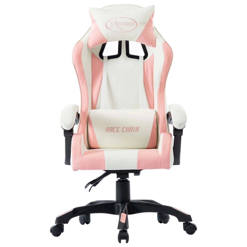 Sedia Da Gaming Rosa In Similpelle Cod Mxl 47691 - immagine 2