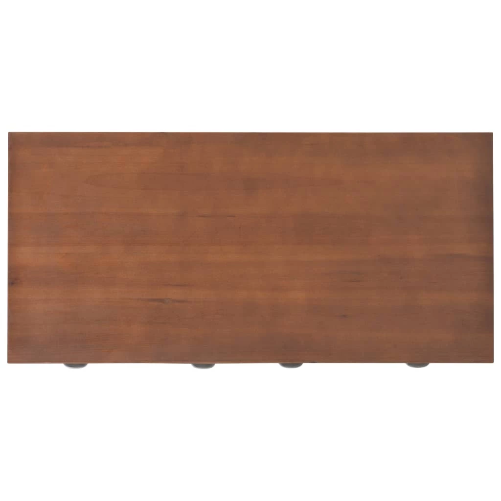 Scrivania Con 3 Cassetti 110x50x78 Cm Legno Massello Di Abete Cod Mxl 77238 - immagine 4
