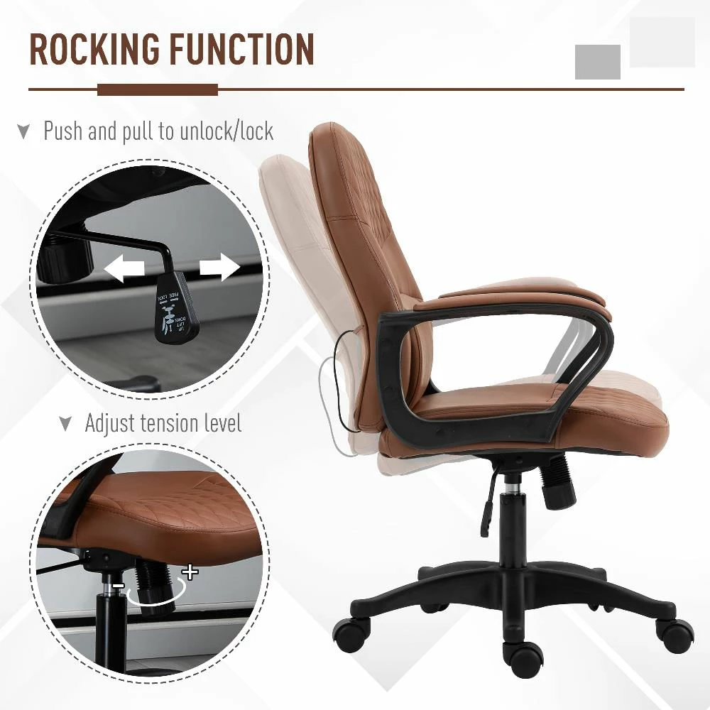 No Brand Sedia Da Gaming Con Poggiapiedi Estraibile Poltrona In Ecopelle Combo Rosso - immagine 4