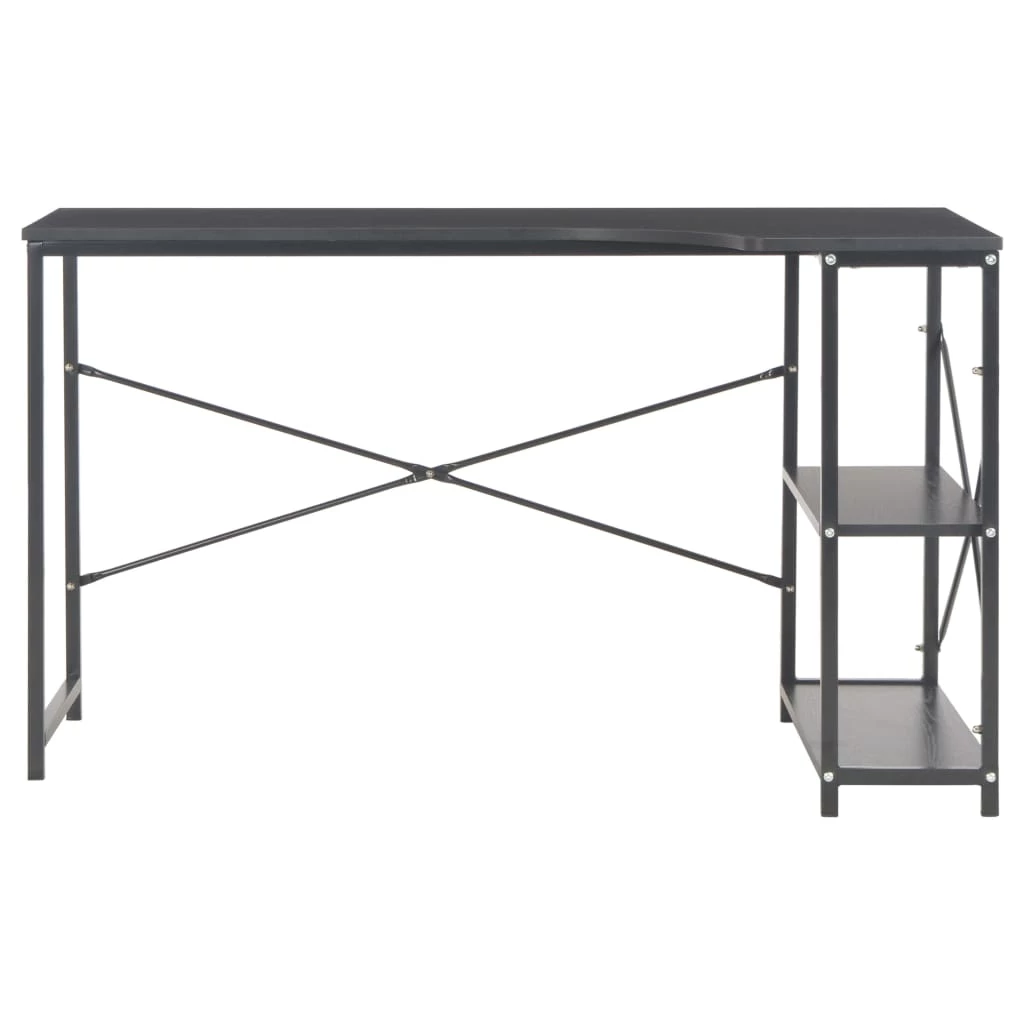 Scrivania Per Computer Nero 120x72x70 Cm Cod Mxl 67164 - immagine 5