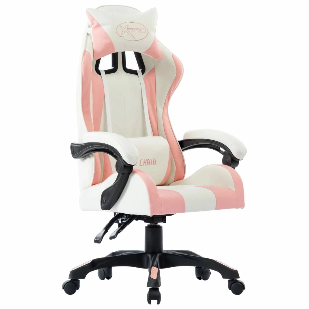 Sedia Da Gaming Rosa In Similpelle Cod Mxl 47691