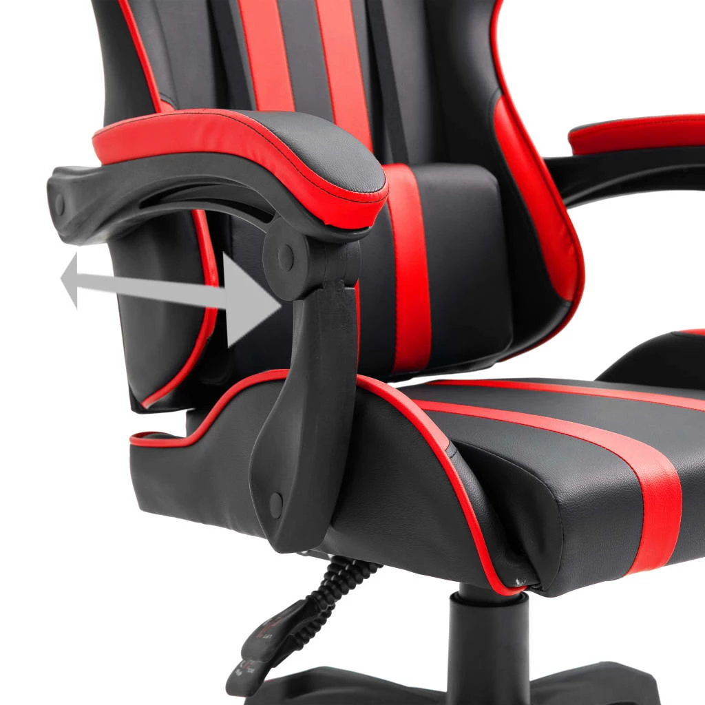 Sedia Da Gaming Rossa In Similpelle Cod Mxl 63358 - immagine 7